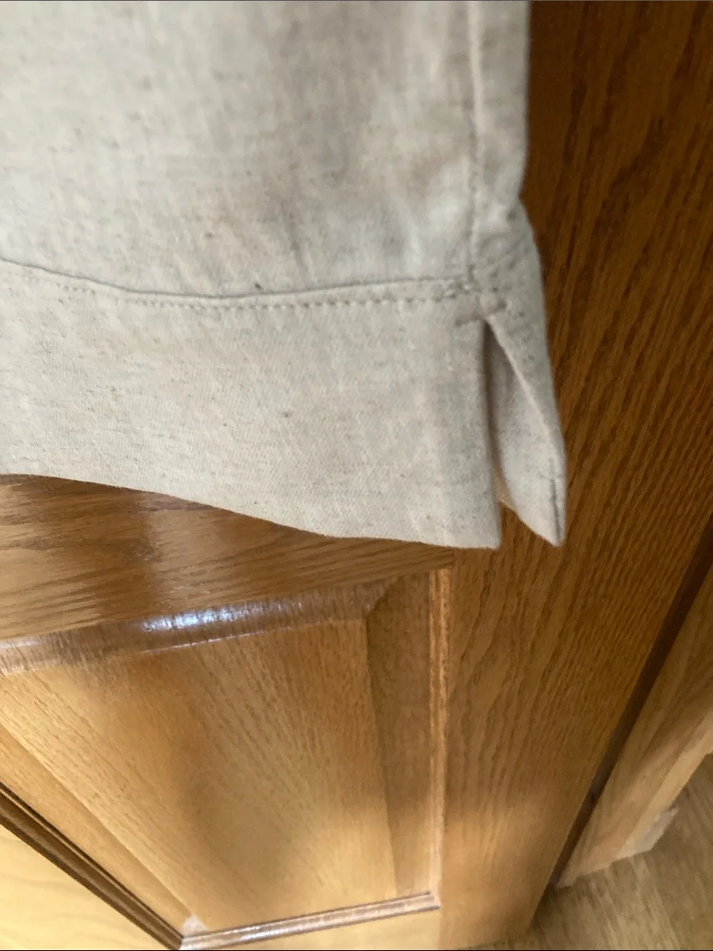 Banana Republic Womens Drawstring Linen pants Light Tan